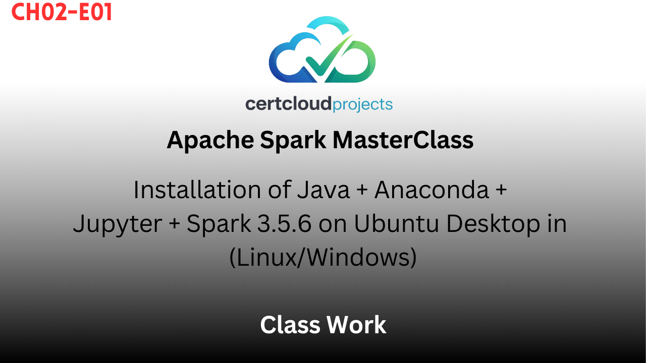 Setting up Ubuntu, Java, Anaconda, and Apache Spark with PySpark Notebook