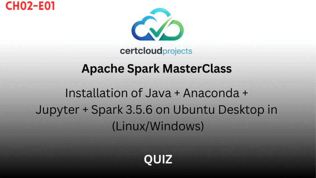 Apache Spark MasterClass Chapter 2 – Episode 1